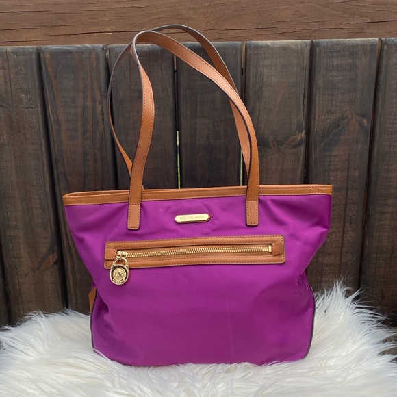 Michael Kors Handbags - Michael Kors Nylon Purple Handbag